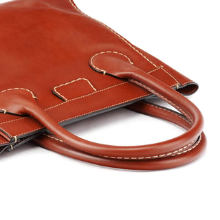 Chloe Brown Leather Edith Tote Bag