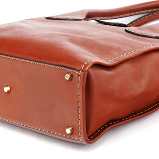 Chloe Brown Leather Edith Tote Bag