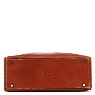 Chloe Brown Leather Edith Tote Bag