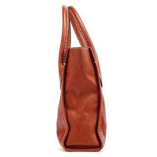 Chloe Brown Leather Edith Tote Bag