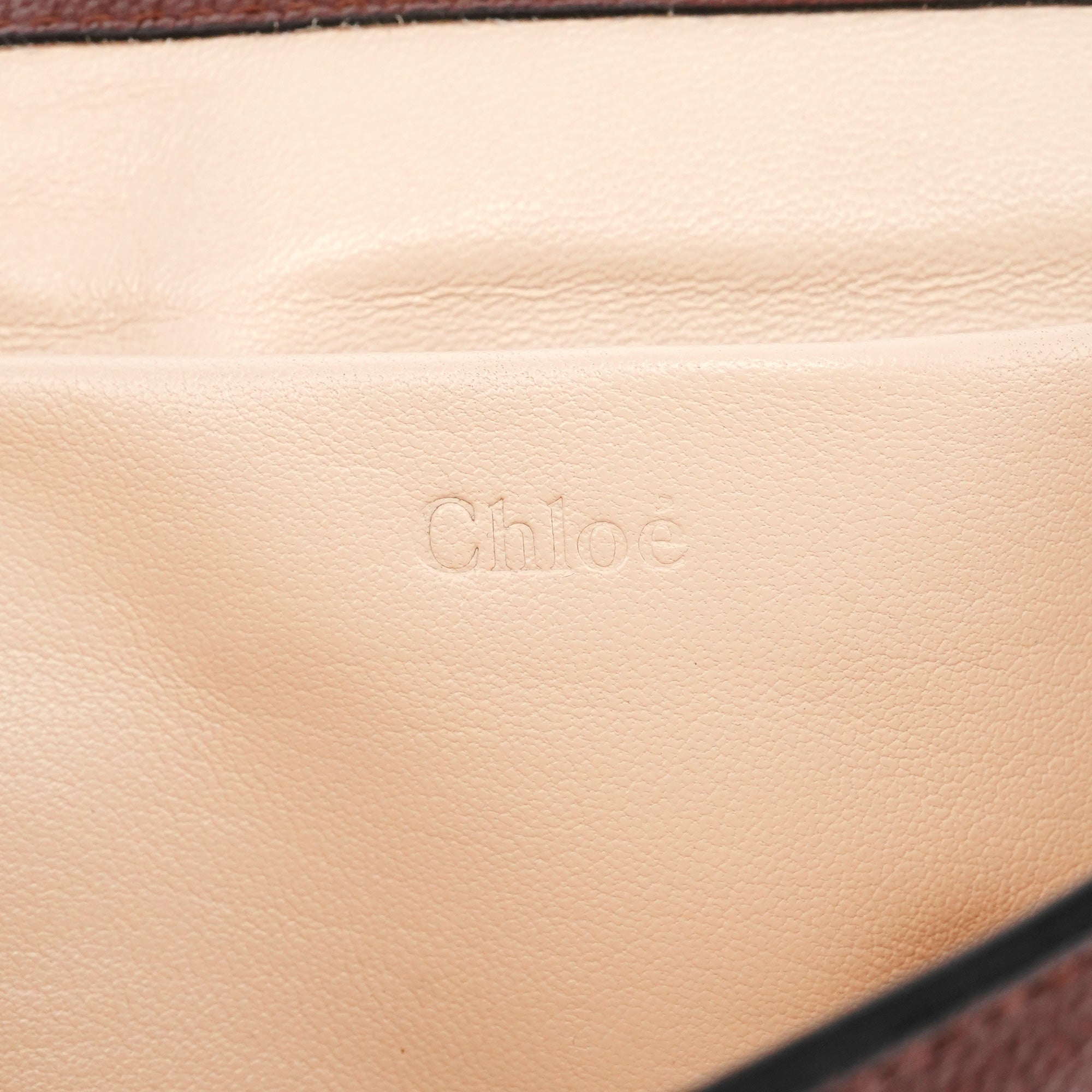 Chloé Brown Leather Elsie Shoulder Bag