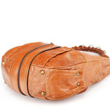 Chloe Brown Leather Heloise 2-Way Bag