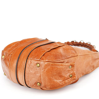 Chloe Brown Leather Heloise 2-Way Bag