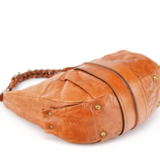 Chloe Brown Leather Heloise 2-Way Bag