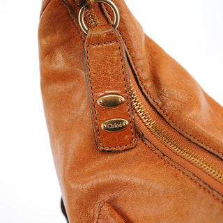 Chloe Brown Leather Heloise 2-Way Bag