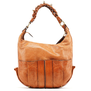 Chloe Brown Leather Heloise 2-Way Bag