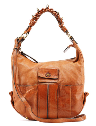 Chloe Brown Leather Heloise 2-Way Bag