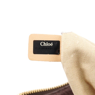 Chloe Brown Leather Heloise 2-Way Bag