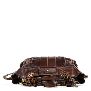 Chloe Brown Leather Heloise 2-Way Bag