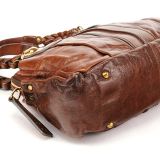 Chloé Brown Leather Heloise Shoulder Bag