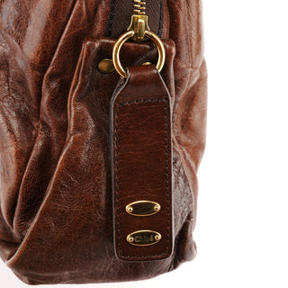 Chloé Brown Leather Heloise Shoulder Bag