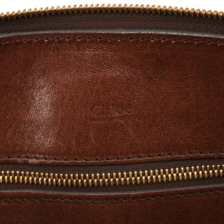 Chloé Brown Leather Heloise Shoulder Bag