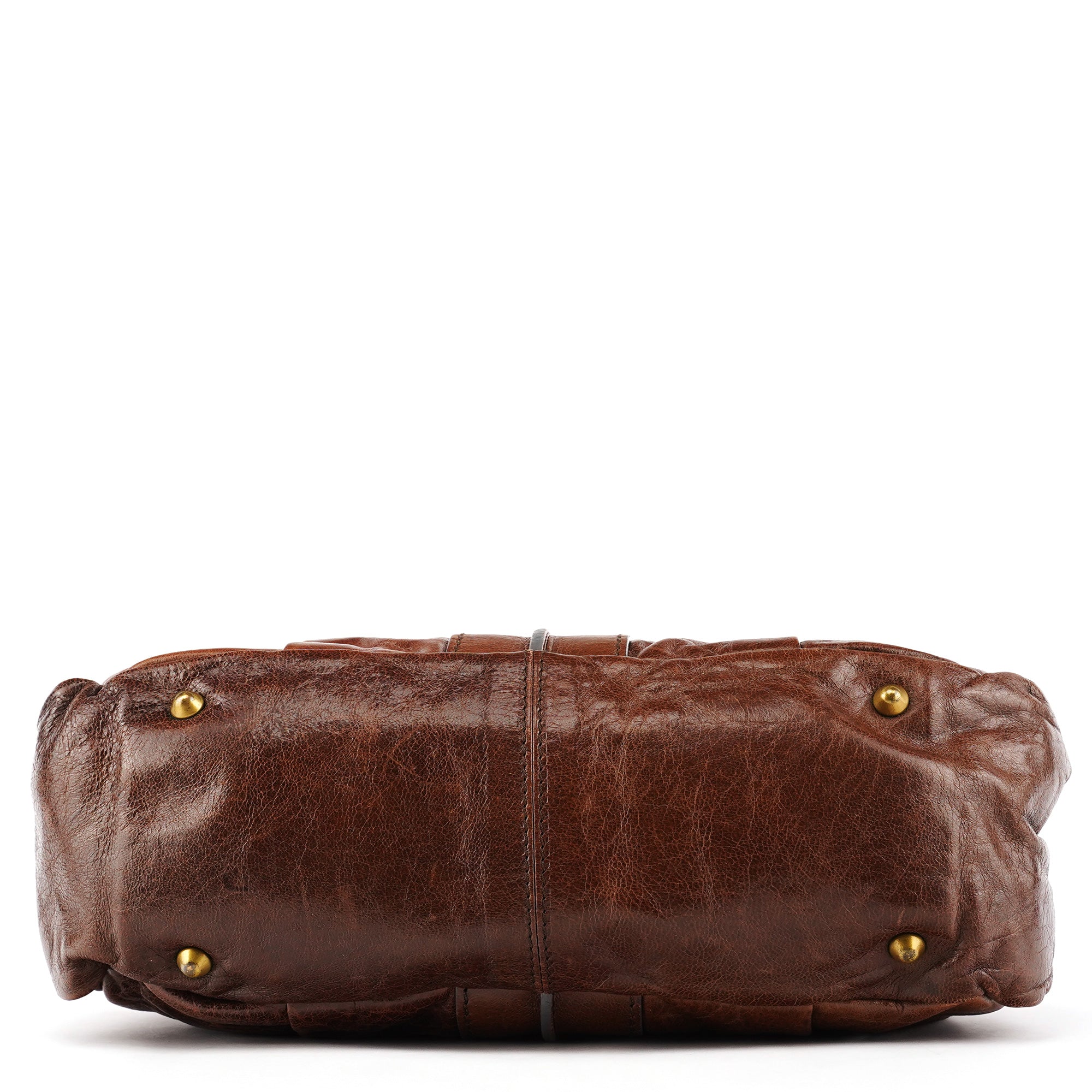 Chloé Brown Leather Heloise Shoulder Bag