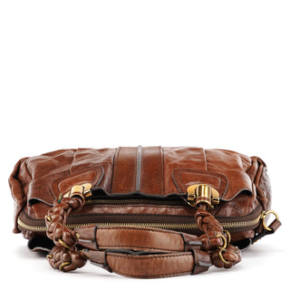 Chloé Brown Leather Heloise Shoulder Bag