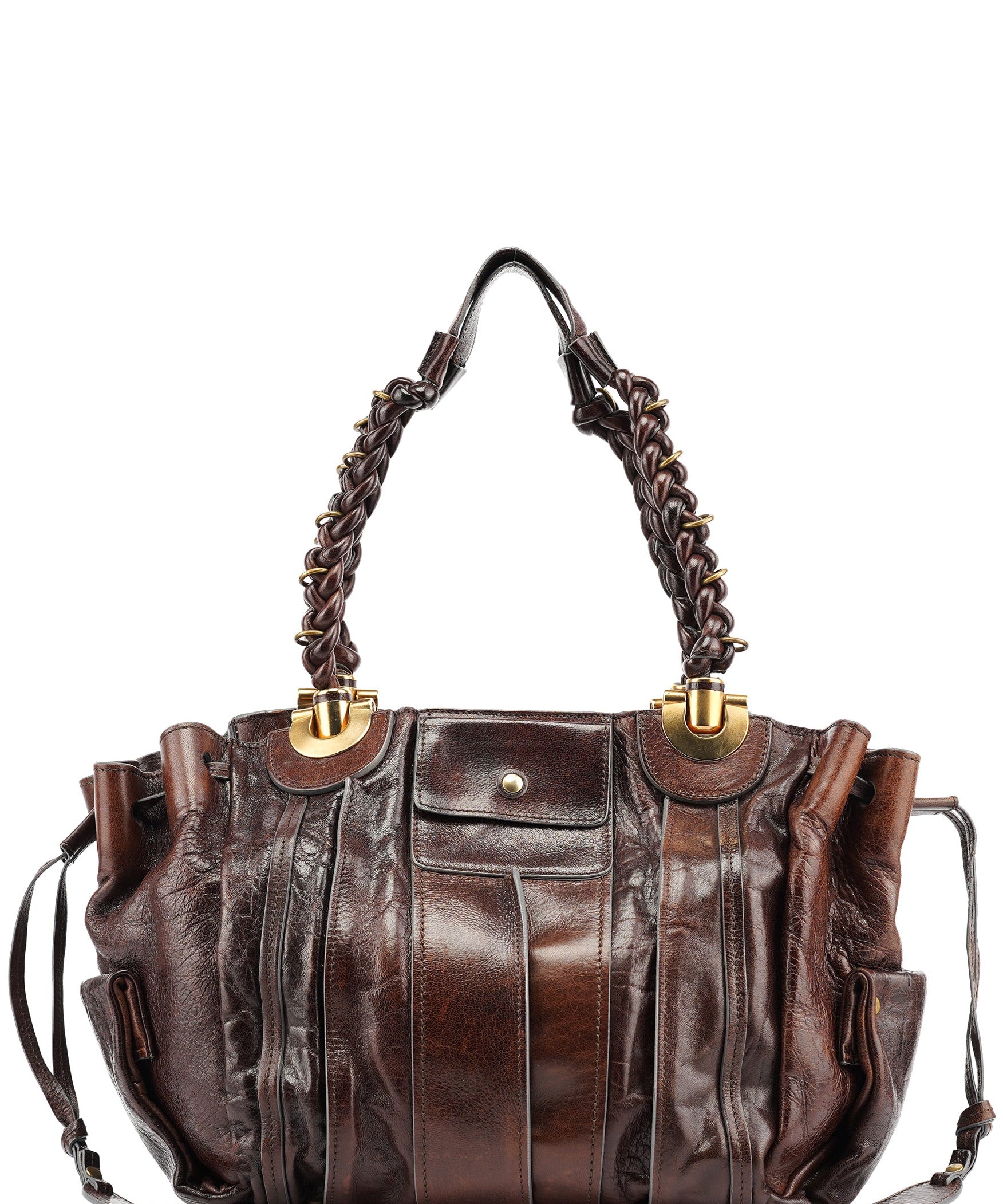 Chloe Brown Leather Héloise Tote