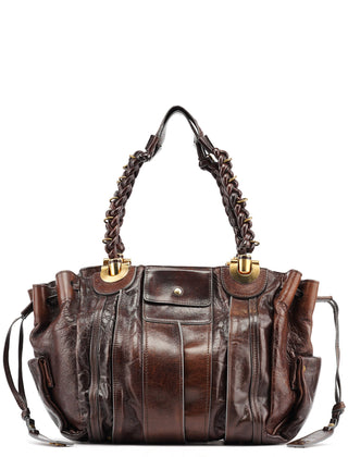 Chloe Brown Leather Héloise Tote