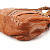 Chloé Brown Leather Heloise Tote Bag