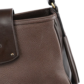 Chloe Brown Leather Hobo Shoulder Bag