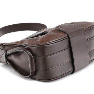 Chloe Brown Leather Hobo Shoulder Bag