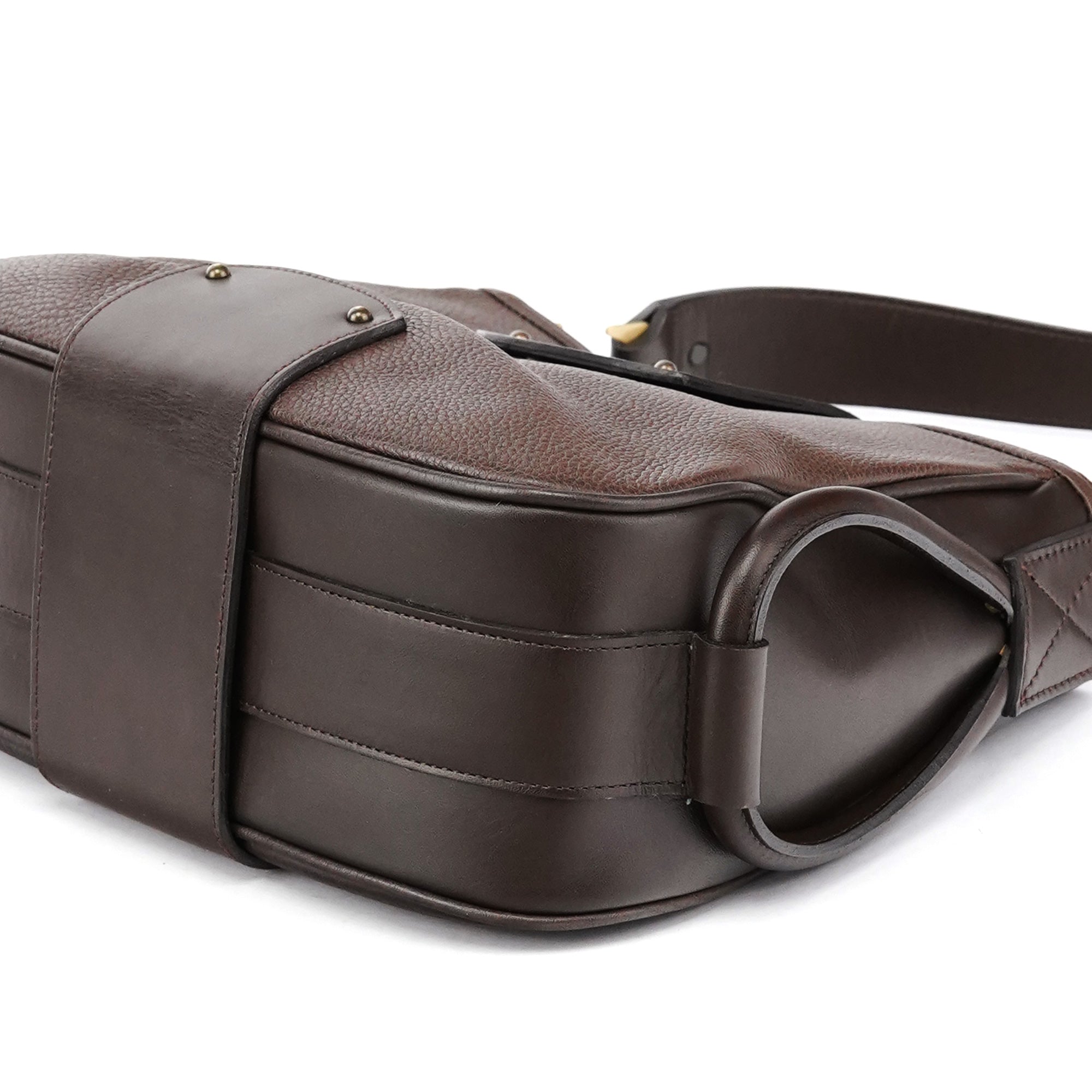 Chloé Sac hobo en cuir marron