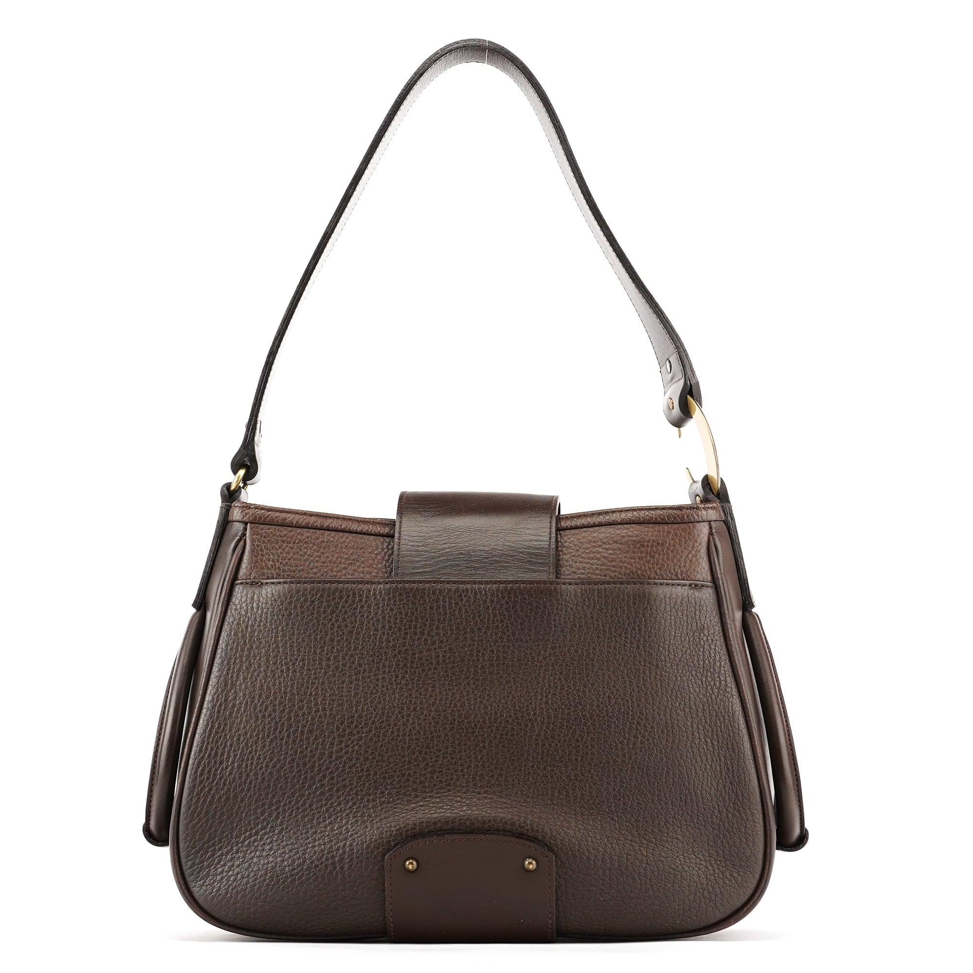 Chloé Sac hobo en cuir marron