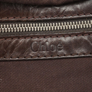 Chloé Brown Leather Kerala Tote Bag