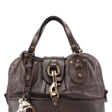 Chloé Brown Leather Kerala Tote Bag