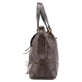 Chloé Brown Leather Kerala Tote Bag