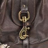 Chloé Brown Leather Kerala Tote Bag