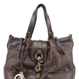 Chloé Brown Leather Kerala Tote Bag