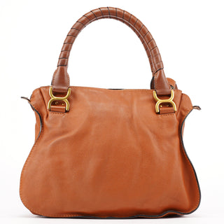 Chloé Brown Leather Marcie 2-Way Bag
