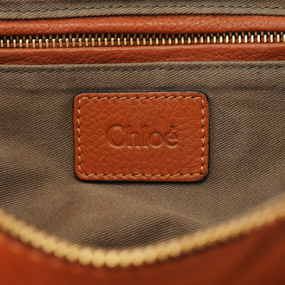 Chloé Brown Leather Marcie 2-Way Bag