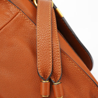Chloé Brown Leather Marcie 2-Way Bag