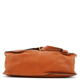 Chloe Brown Leather Marcie 2-Way Bag