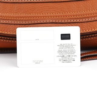 Chloe Brown Leather Marcie 2-Way Bag