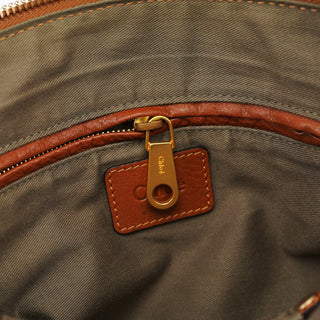 Chloe Brown Leather Marcie 2-Way Bag