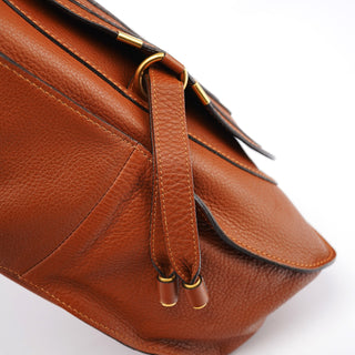Chloe Brown Leather Marcie 2-Way Bag