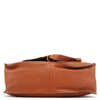 Chloe Brown Leather Marcie 2-Way Bag