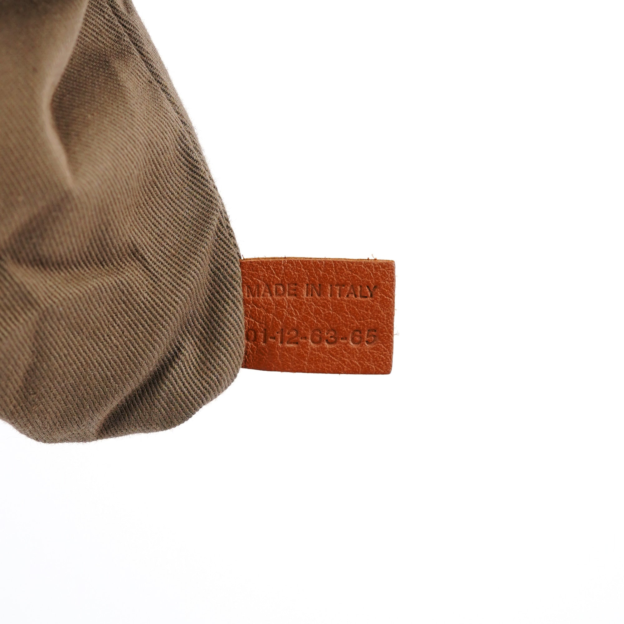 Chloé Sac deux portés Marcie en cuir marron