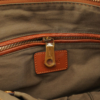 Chloe Brown Leather Marcie 2-Way Bag