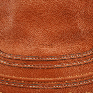 Chloe Brown Leather Marcie 2-Way Bag