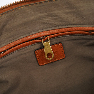 Chloe Brown Leather Marcie Shoulder Bag