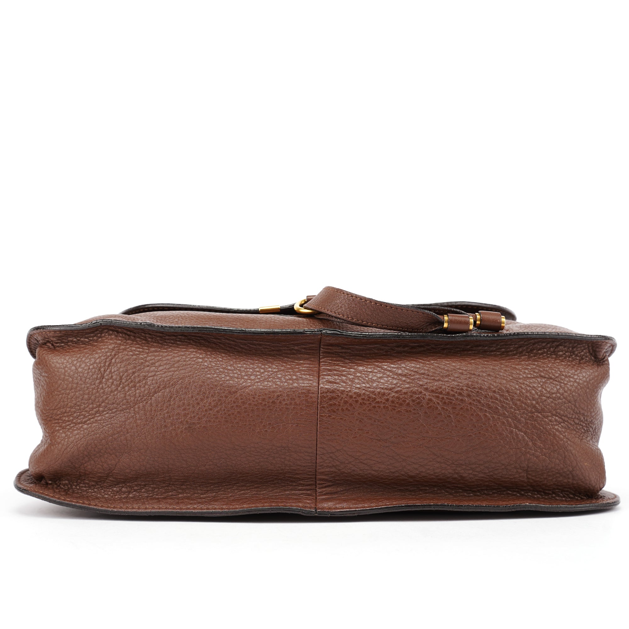 Chloé Brown Leather Marcie Tote Bag