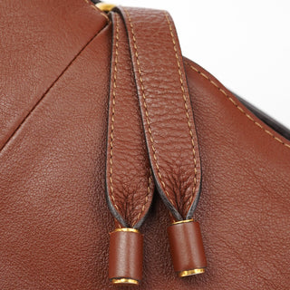 Chloé Brown Leather Marcie Tote Bag