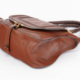 Chloé Brown Leather Marcie Tote Bag