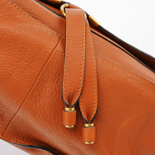 Chloé Brown Leather Marcie Tote Bag