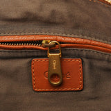 Chloé Brown Leather Marcie Tote Bag