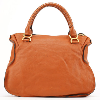 Chloé Brown Leather Marcie Tote Bag