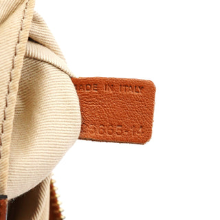 Chloe Brown Leather Marcie Turnlock 2-Way Bag