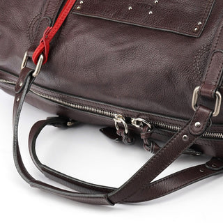 Chloe Brown Leather Paddington Boston Bag